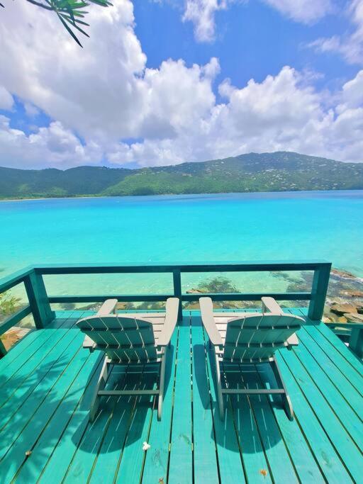 Sailfish Villa Luxury Beachfront Estate Magens Bay Cruz Bay 외부 사진