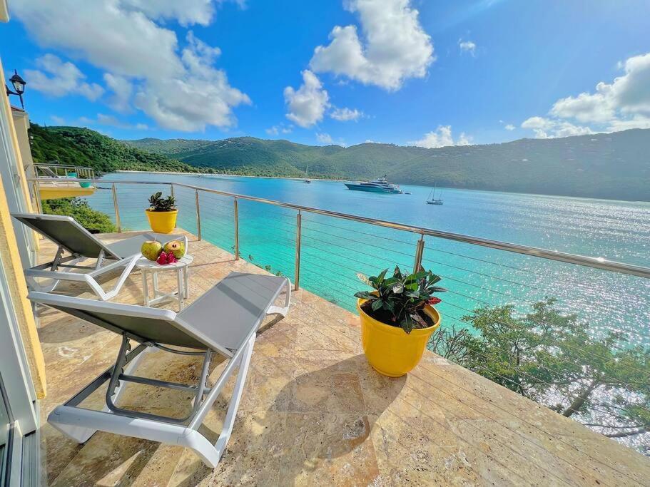 Sailfish Villa Luxury Beachfront Estate Magens Bay Cruz Bay 외부 사진