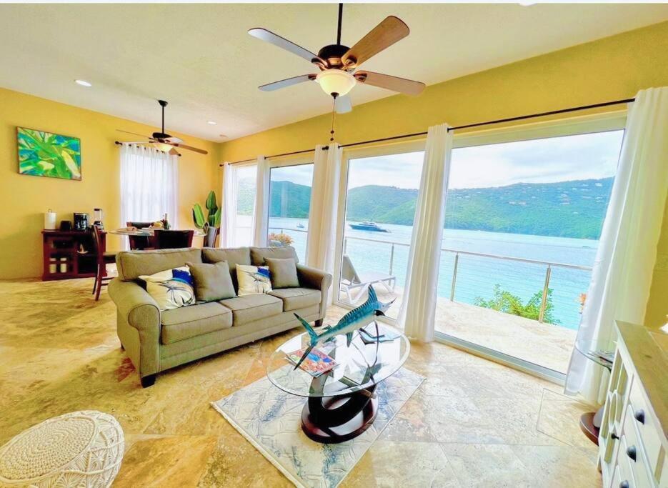 Sailfish Villa Luxury Beachfront Estate Magens Bay Cruz Bay 외부 사진