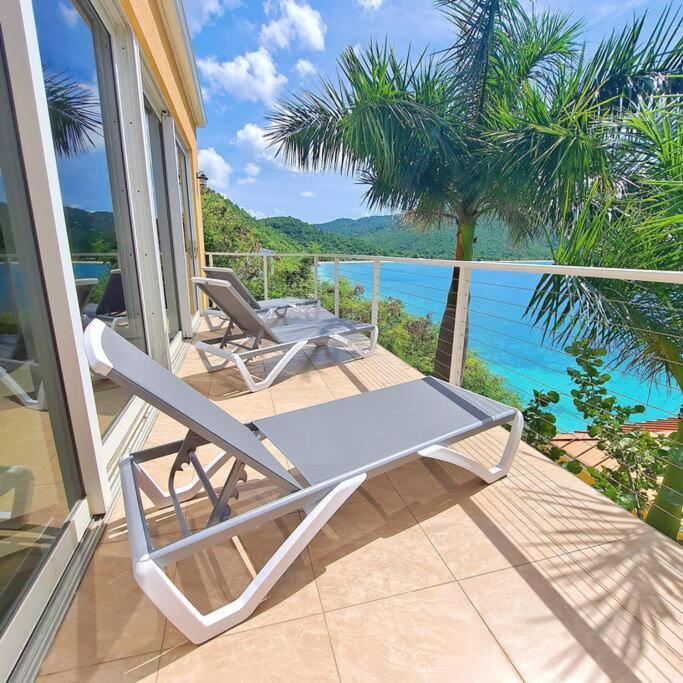 Sailfish Villa Luxury Beachfront Estate Magens Bay Cruz Bay 외부 사진